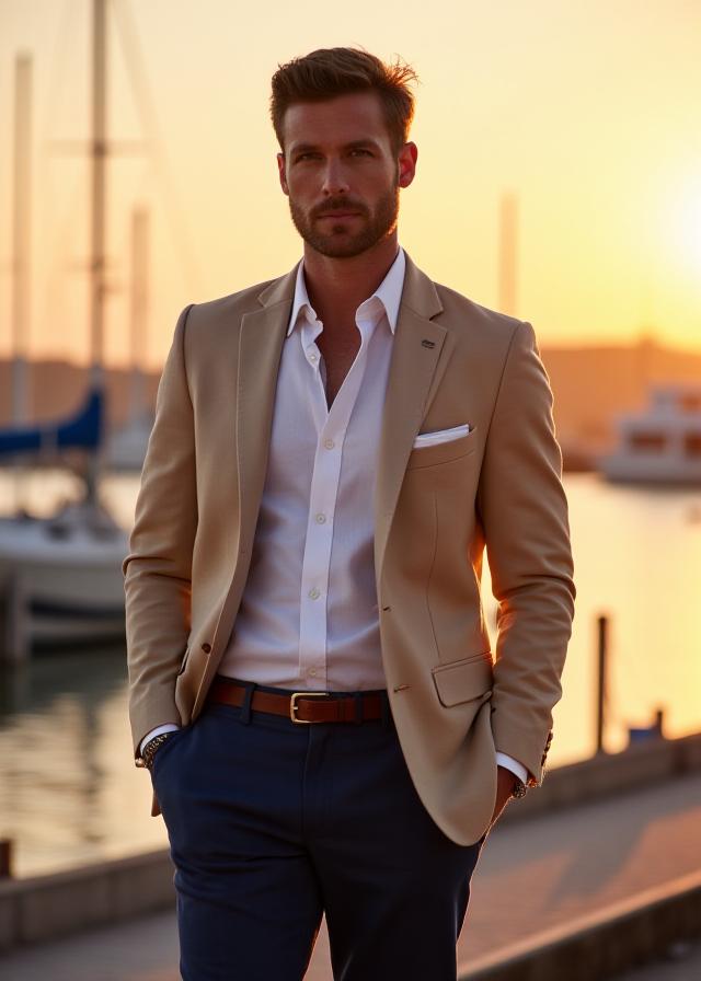 Outfit completo da sera costiero